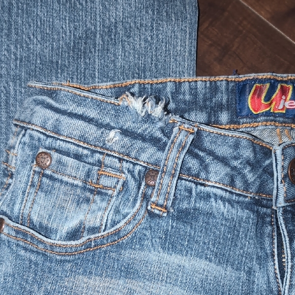 VINTAGE• y2k Blue Denim Jeans - Picture 4 of 7